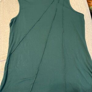 Elegant Green Sleeveless Top